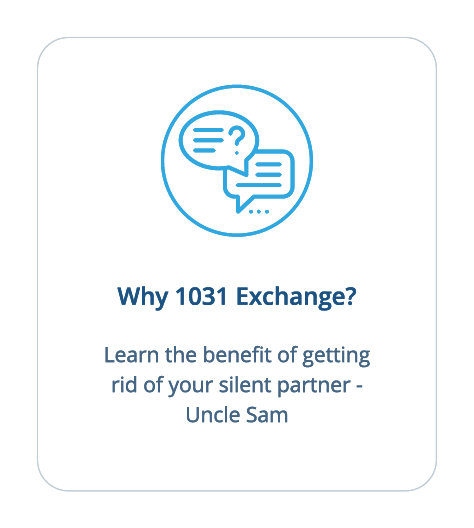 Why 1031 Exchange?